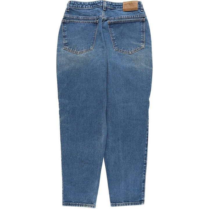 90'S Marithé François Girbaud Tapered Denim Pants Made in USA Women's L (w28) Vintage cotton blue type Vintage Second Hand