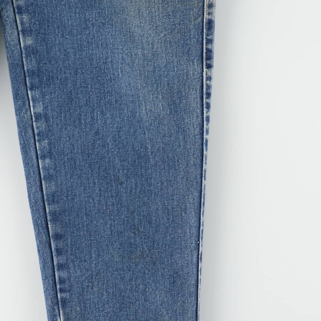 90'S Marithé François Girbaud Tapered Denim Pants Made in USA Women's L (w28) Vintage cotton blue type Vintage Second Hand