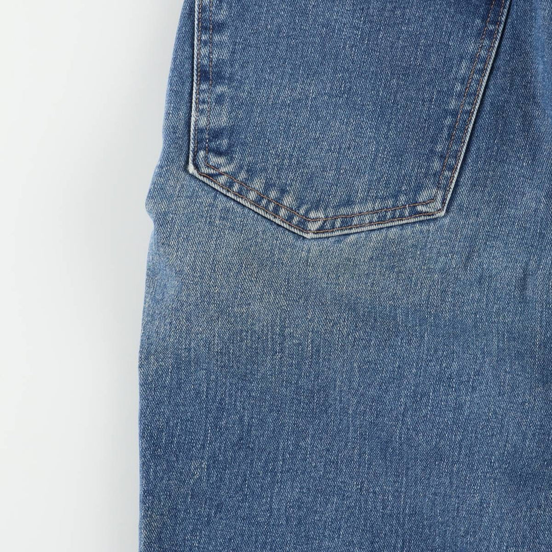 90'S Marithé François Girbaud Tapered Denim Pants Made in USA Women's L (w28) Vintage cotton blue type Vintage Second Hand