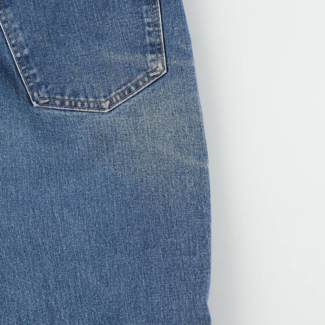 90'S Marithé François Girbaud Tapered Denim Pants Made in USA Women's L (w28) Vintage cotton blue type Vintage Second Hand