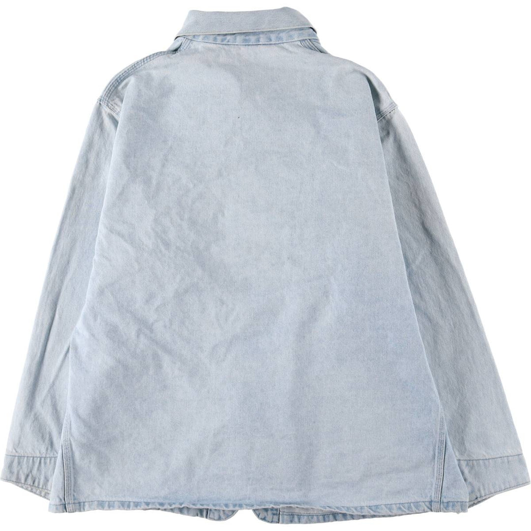 70s~80'S Osh Kosh denim coveralls made in USA, men's XL size, vintage cotton blue type Vintage Second Hand