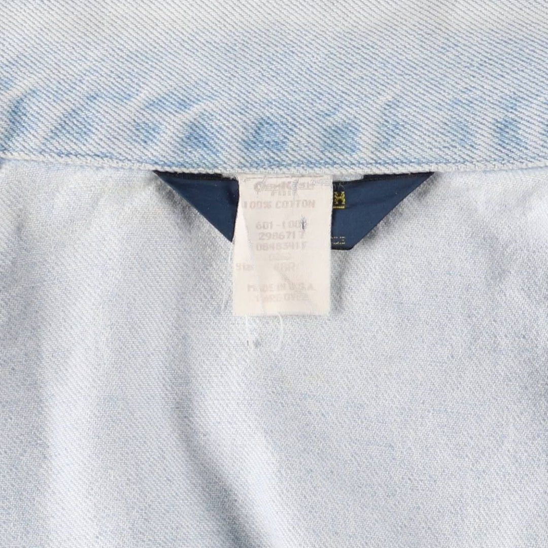 70s~80'S Osh Kosh denim coveralls made in USA, men's XL size, vintage cotton blue type Vintage Second Hand