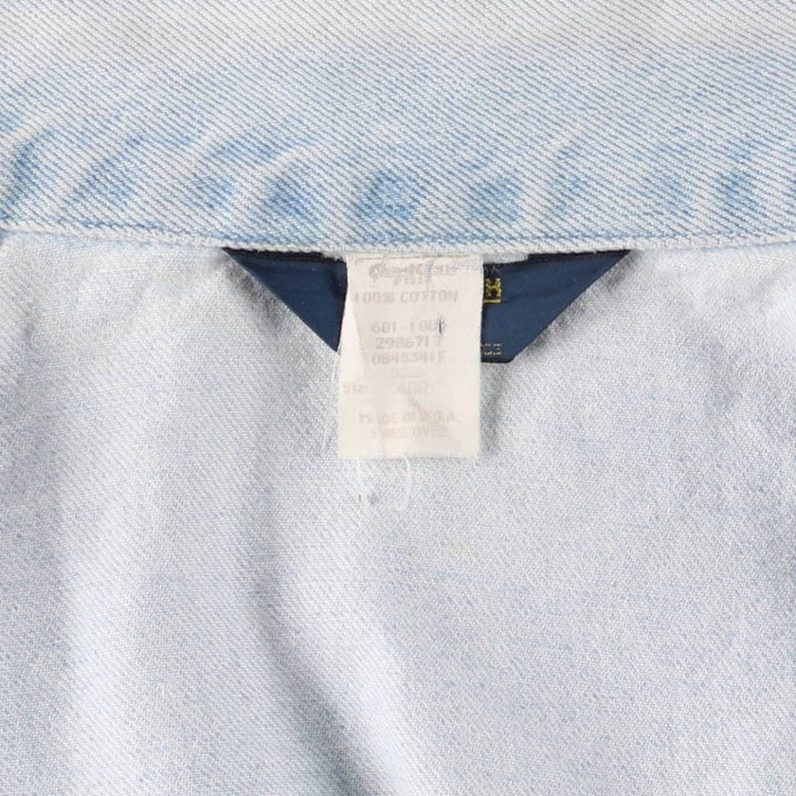 70s~80'S Osh Kosh denim coveralls made in USA, men's XL size, vintage cotton blue type Vintage Second Hand