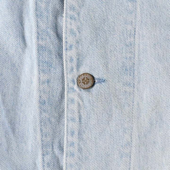 70s~80'S Osh Kosh denim coveralls made in USA, men's XL size, vintage cotton blue type Vintage Second Hand