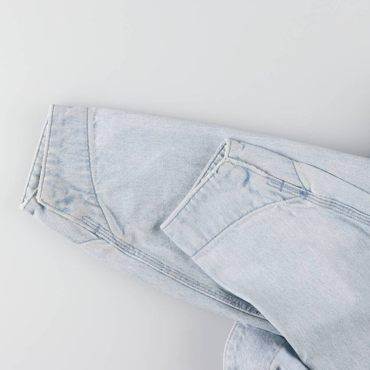 70s~80'S Osh Kosh denim coveralls made in USA, men's XL size, vintage cotton blue type Vintage Second Hand