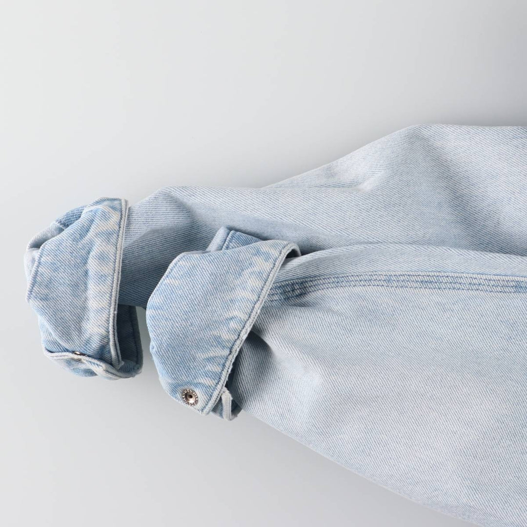 70s~80'S Osh Kosh denim coveralls made in USA, men's XL size, vintage cotton blue type Vintage Second Hand