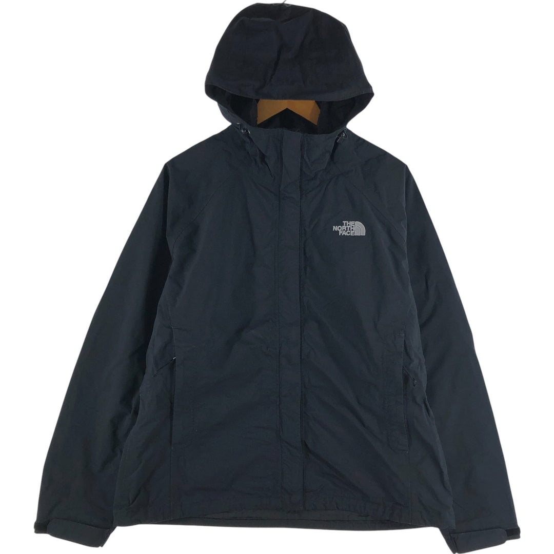 THE NORTH FACE HYVENT Mountain Parka Shell Jacket Women's L size Nylon black type Vintage Second Hand