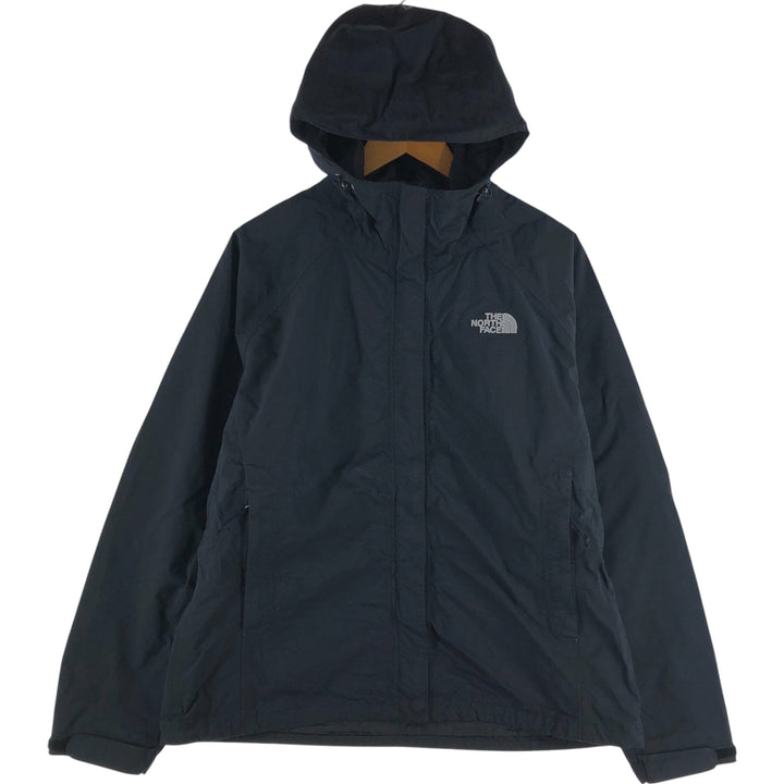 THE NORTH FACE HYVENT Mountain Parka Shell Jacket Women's L size Nylon black type Vintage Second Hand