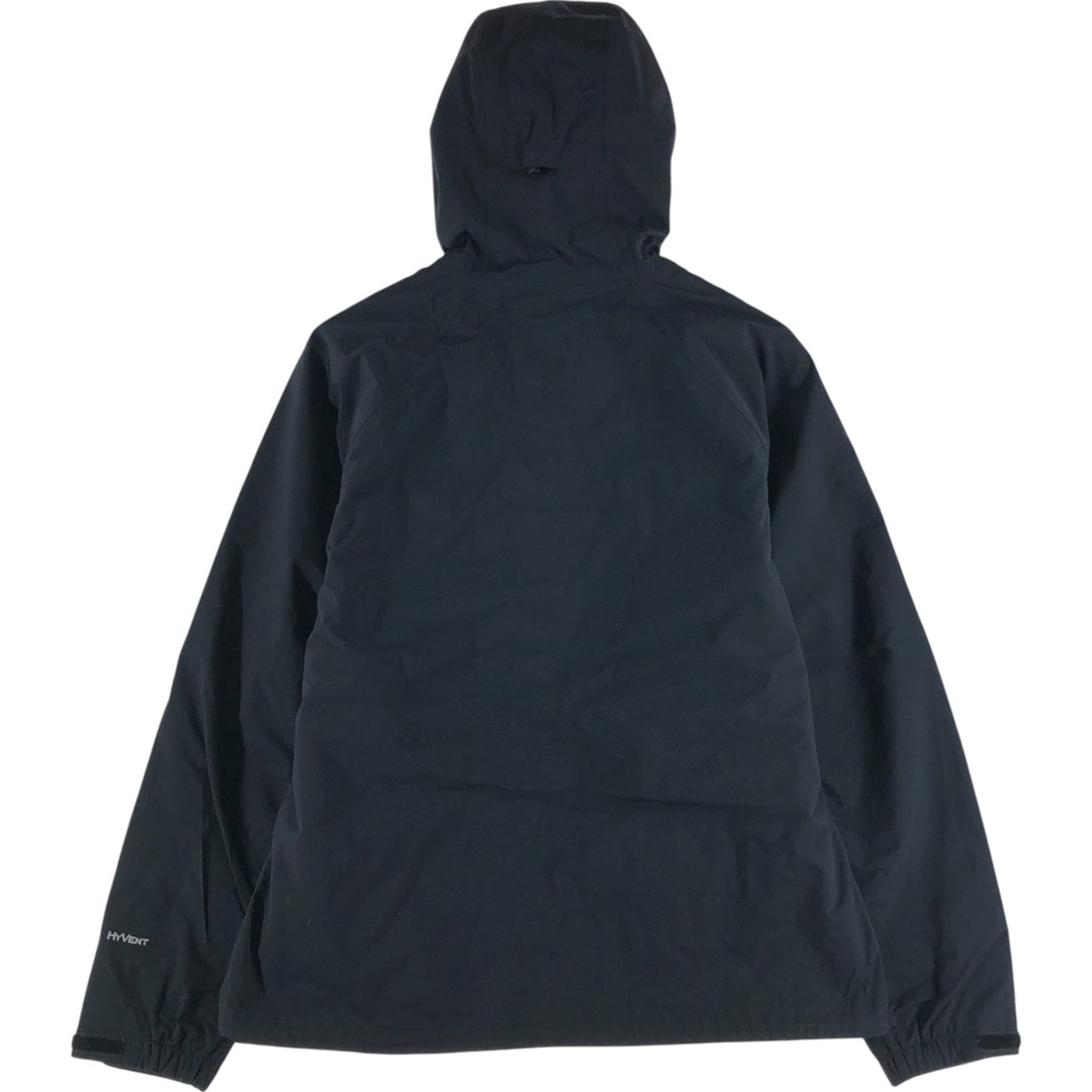 THE NORTH FACE HYVENT Mountain Parka Shell Jacket Women's L size Nylon black type Vintage Second Hand