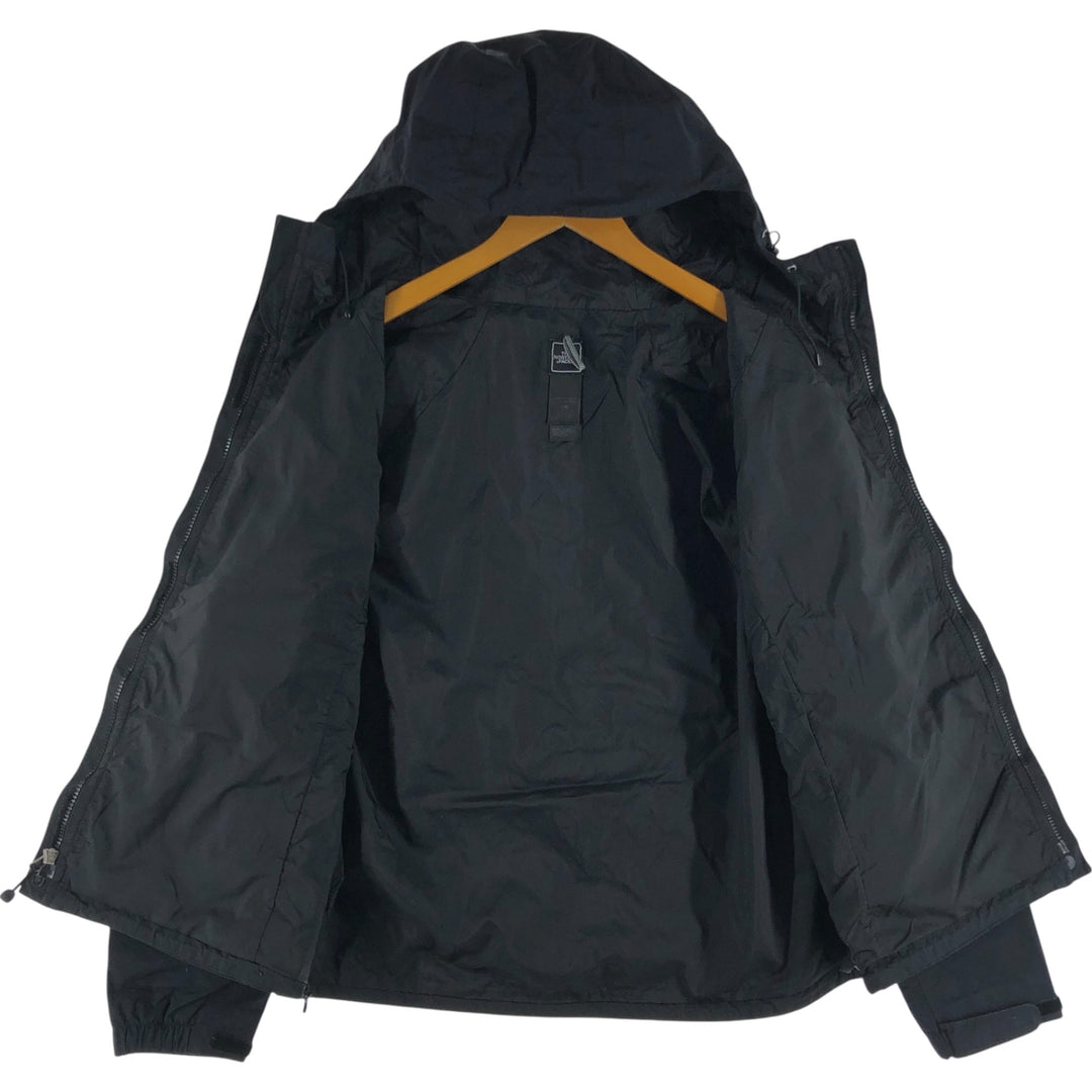 THE NORTH FACE HYVENT Mountain Parka Shell Jacket Women's L size Nylon black type Vintage Second Hand