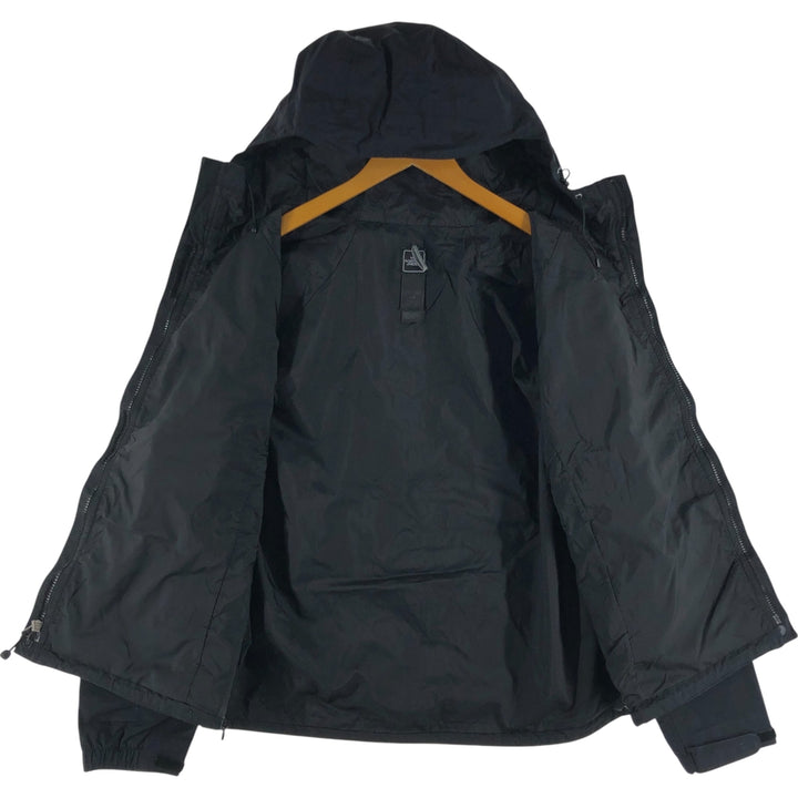 THE NORTH FACE HYVENT Mountain Parka Shell Jacket Women's L size Nylon black type Vintage Second Hand