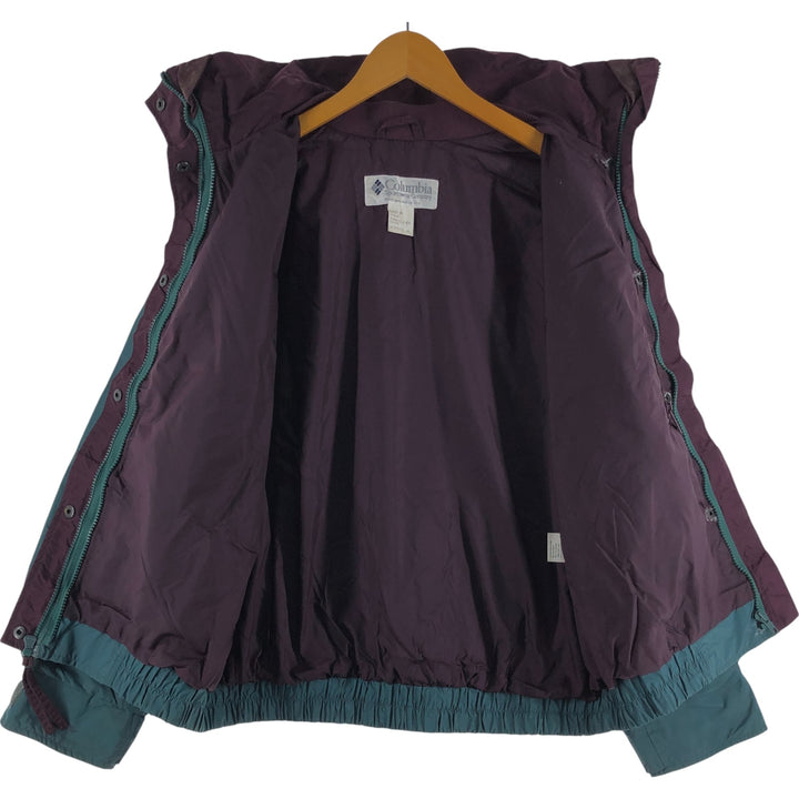 90'S Columbia White Tag Bugaboo Mountain Jacket Shell Jacket Women's XL Size Vintage Nylon green type Vintage Second Hand