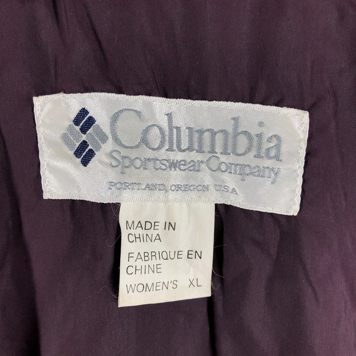 90'S Columbia White Tag Bugaboo Mountain Jacket Shell Jacket Women's XL Size Vintage Nylon green type Vintage Second Hand