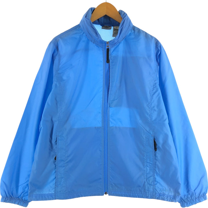 LLBean Ripstop Nylon Jacket for Women (XL size) Nylon Blue type light blue Vintage Second Hand