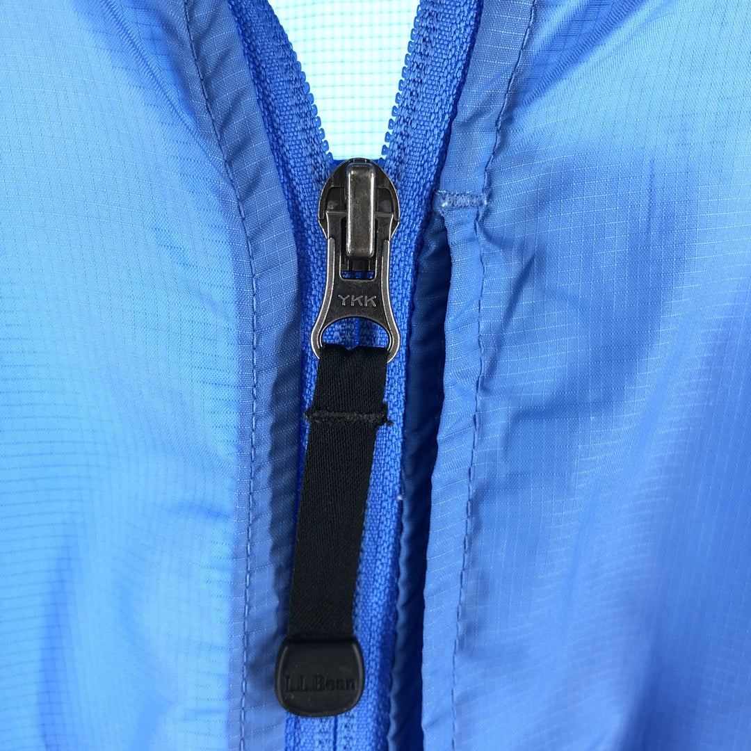 LLBean Ripstop Nylon Jacket for Women (XL size) Nylon Blue type light blue Vintage Second Hand