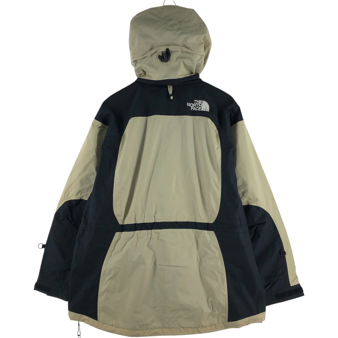 90'S The North Face Gore-Tex Mountain Parka Shell Jacket Women's Size L Vintage Nylon (Gore-Tex) Beige type Vintage Second Hand
