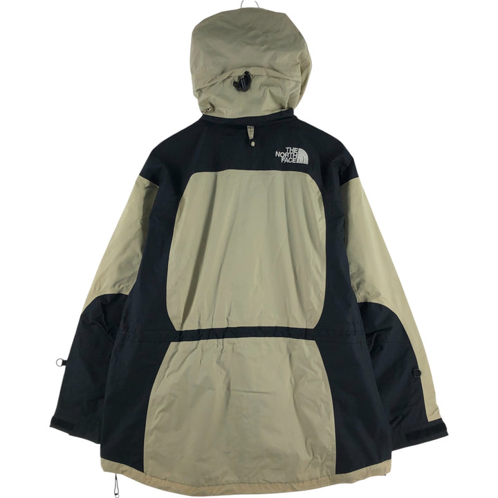 90'S The North Face Gore-Tex Mountain Parka Shell Jacket Women's Size L Vintage Nylon (Gore-Tex) Beige type Vintage Second Hand