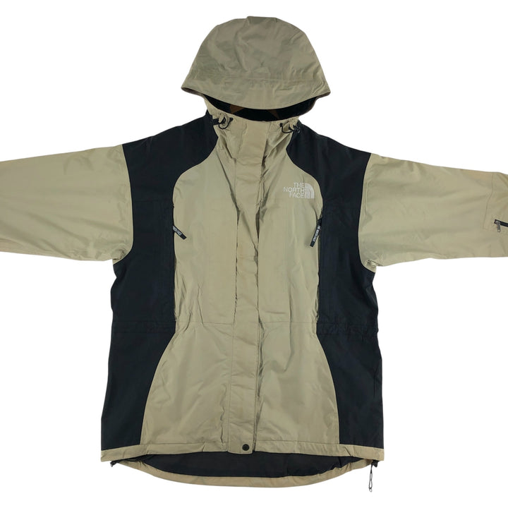 90'S The North Face Gore-Tex Mountain Parka Shell Jacket Women's Size L Vintage Nylon (Gore-Tex) Beige type Vintage Second Hand