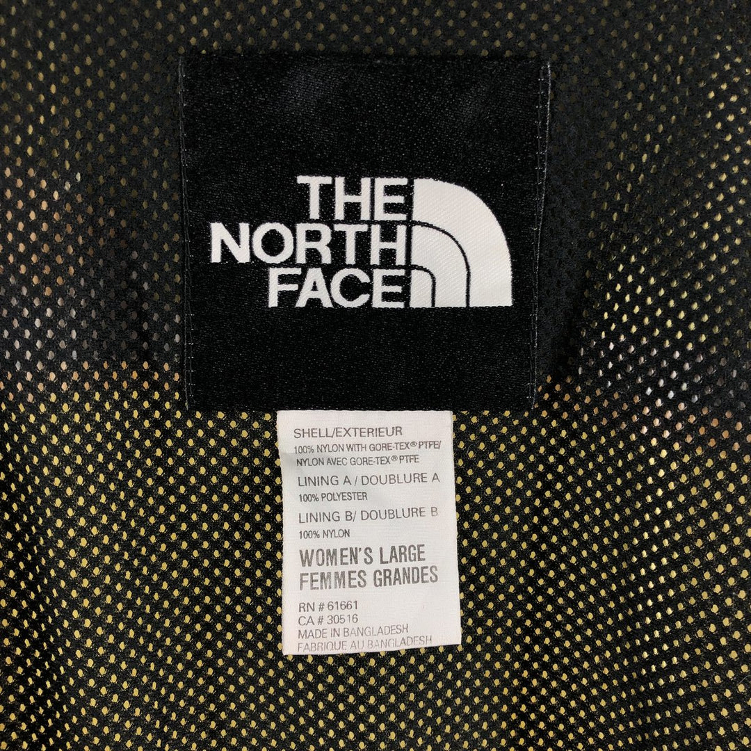 90'S The North Face Gore-Tex Mountain Parka Shell Jacket Women's Size L Vintage Nylon (Gore-Tex) Beige type Vintage Second Hand