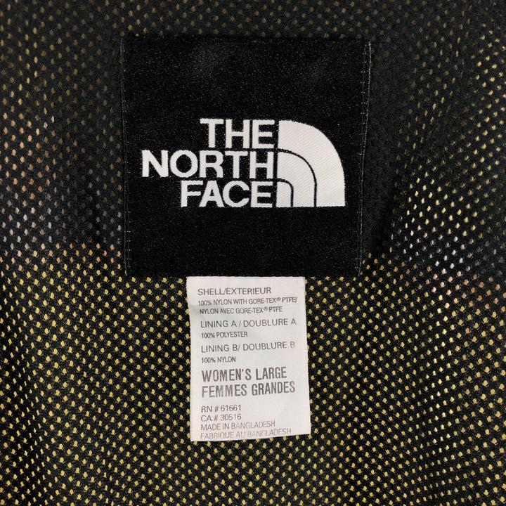 90'S The North Face Gore-Tex Mountain Parka Shell Jacket Women's Size L Vintage Nylon (Gore-Tex) Beige type Vintage Second Hand