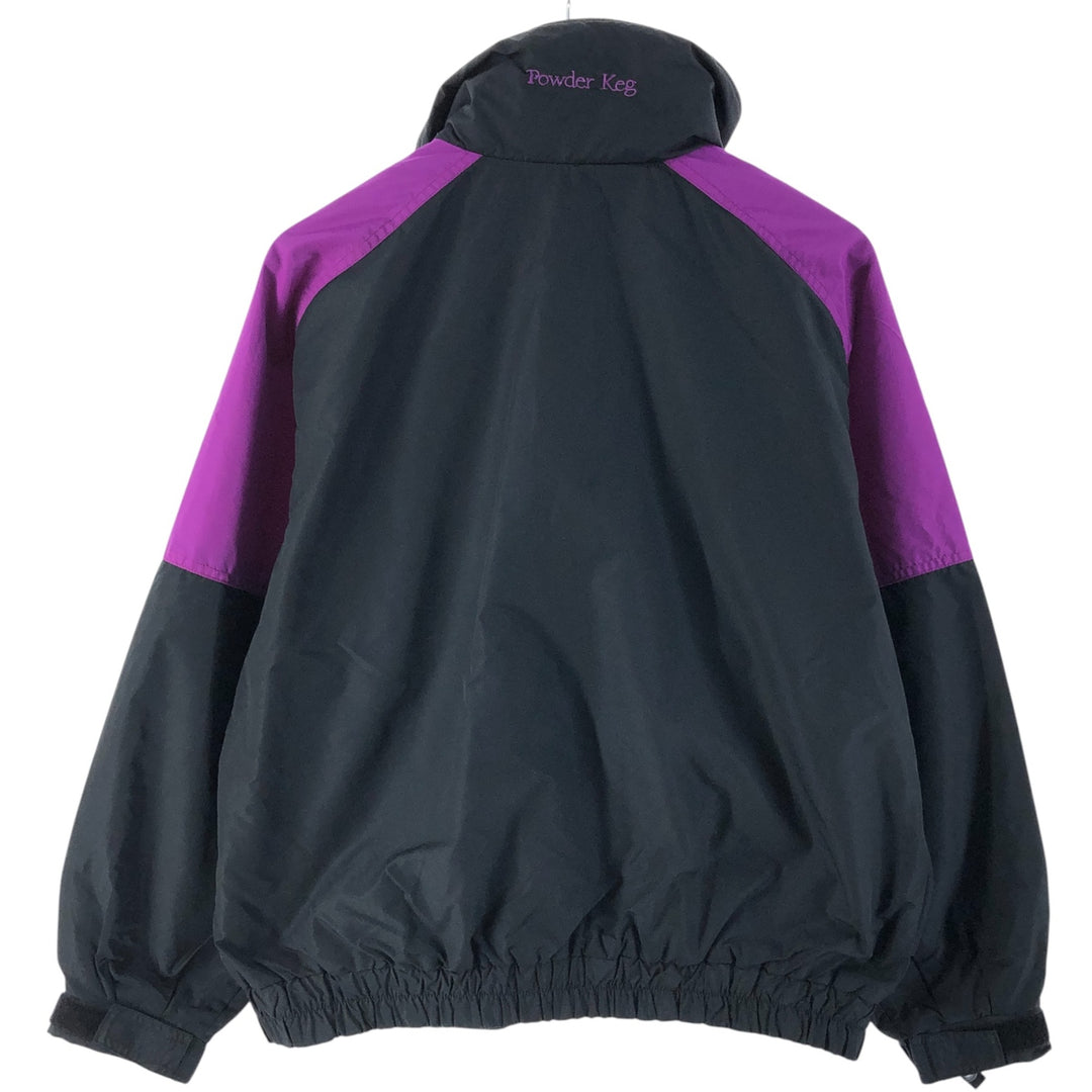 90'S Columbia White Tag Powder Keg Mountain Jacket Shell Jacket Women's XL Vintage Nylon black type Vintage Second Hand