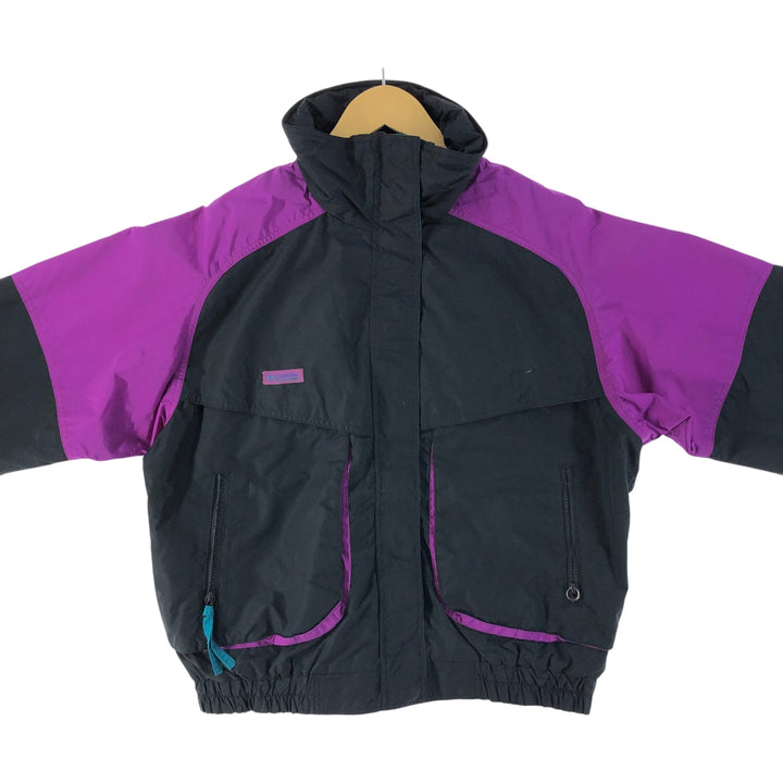 90'S Columbia White Tag Powder Keg Mountain Jacket Shell Jacket Women's XL Vintage Nylon black type Vintage Second Hand