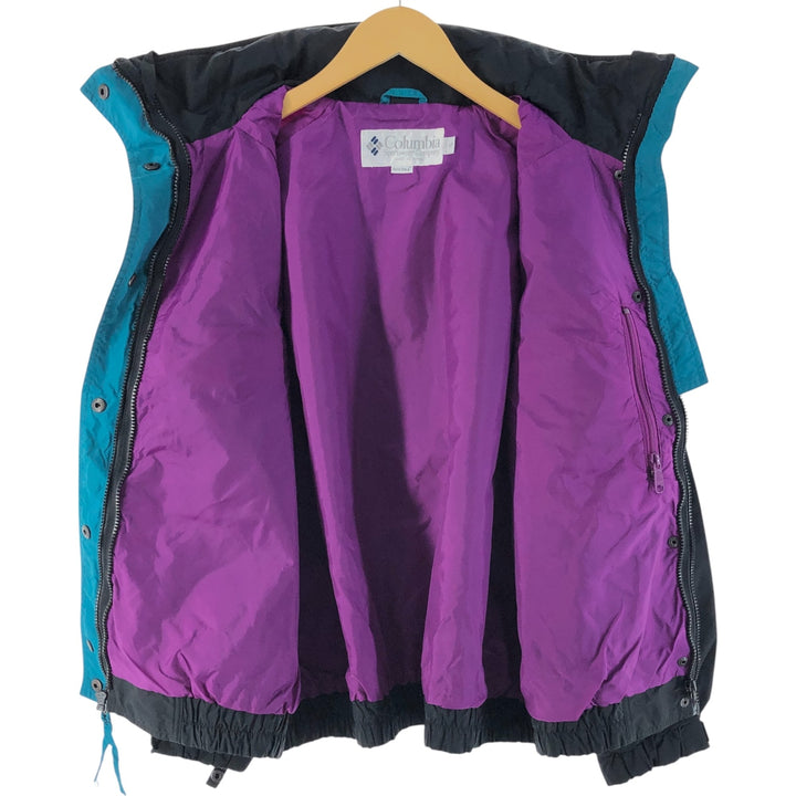 90'S Columbia White Tag Powder Keg Mountain Jacket Shell Jacket Women's XL Vintage Nylon black type Vintage Second Hand