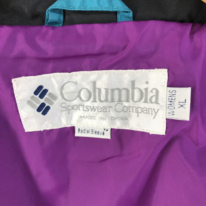 90'S Columbia White Tag Powder Keg Mountain Jacket Shell Jacket Women's XL Vintage Nylon black type Vintage Second Hand