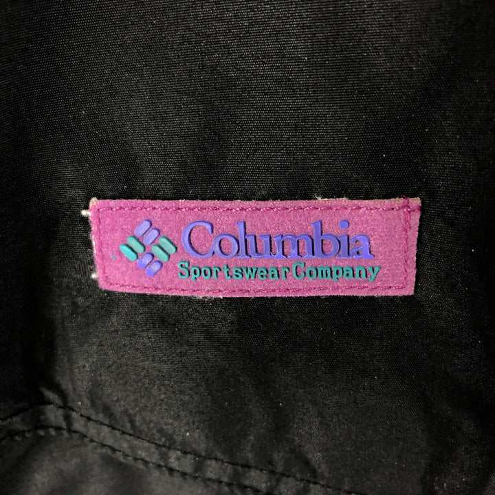 90'S Columbia White Tag Powder Keg Mountain Jacket Shell Jacket Women's XL Vintage Nylon black type Vintage Second Hand