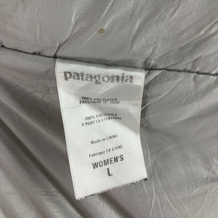 00'S Patagonia 85175F8 Padded Mountain Parka Shell Jacket Puffer Jacket Women's L size polyester red type Vintage Second Hand