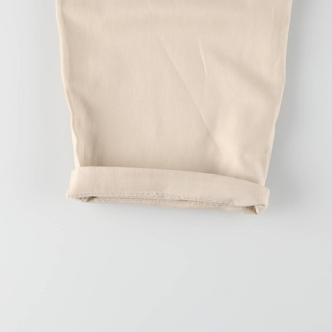 Ralph Lauren POLO GOLF Two-pleat cotton slacks for men, size W36 cotton Beige type Vintage Second Hand