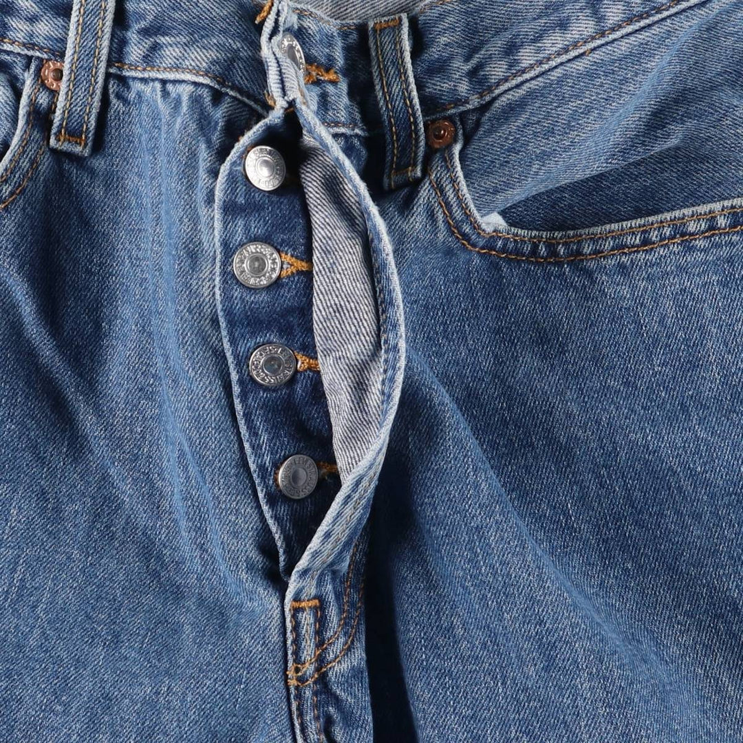 Levi's 501 straight denim pants for men, equivalent to w30 cotton blue type Vintage Second Hand