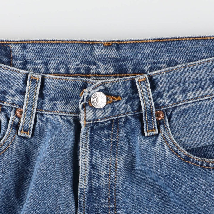 Levi's 501 straight denim pants for men, equivalent to w30 cotton blue type Vintage Second Hand