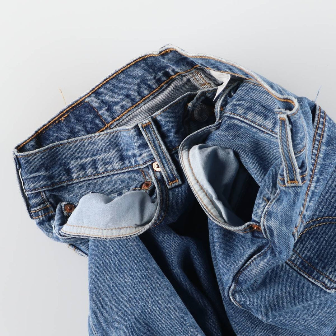 Levi's 501 straight denim pants for men, equivalent to w30 cotton blue type Vintage Second Hand