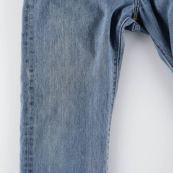 Levi's 501 straight denim pants for men, size W34 cotton blue type Vintage Second Hand