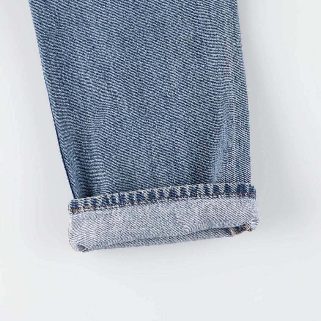 Levi's 501 straight denim pants for men, size W34 cotton blue type Vintage Second Hand
