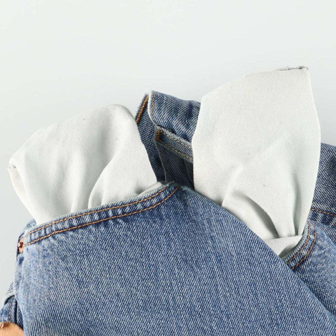 00'S Levi's 00501-0194 Straight denim pants for men, size W32 cotton blue type Vintage Second Hand