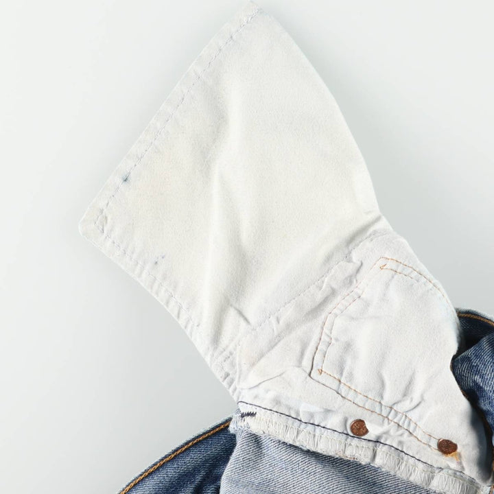 00'S Levi's 00501-0194 Straight denim pants for men, size W32 cotton blue type Vintage Second Hand