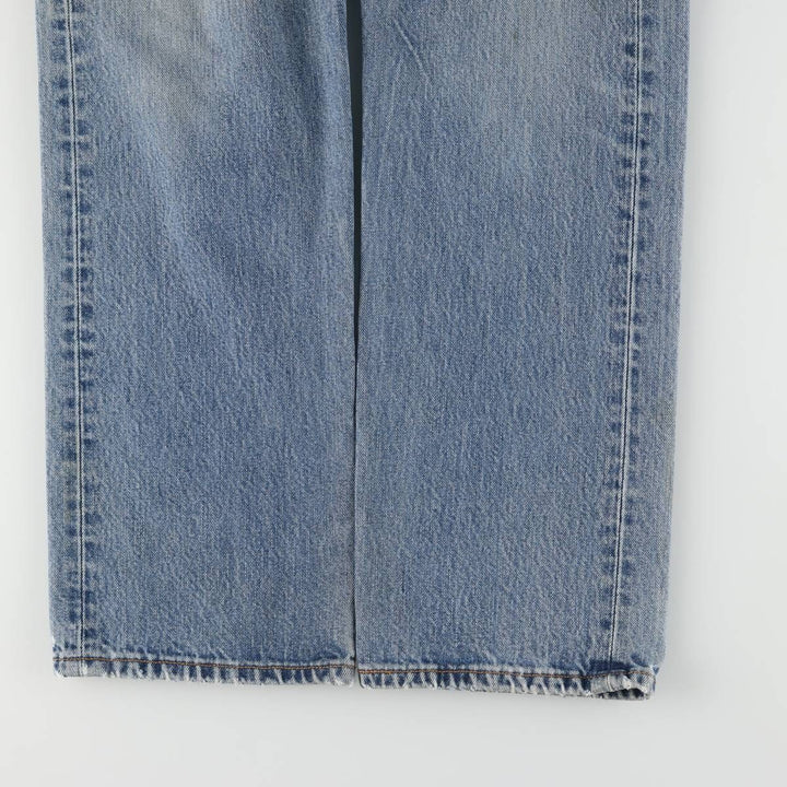 00'S Levi's 00501-0194 Straight denim pants for men, size W32 cotton blue type Vintage Second Hand