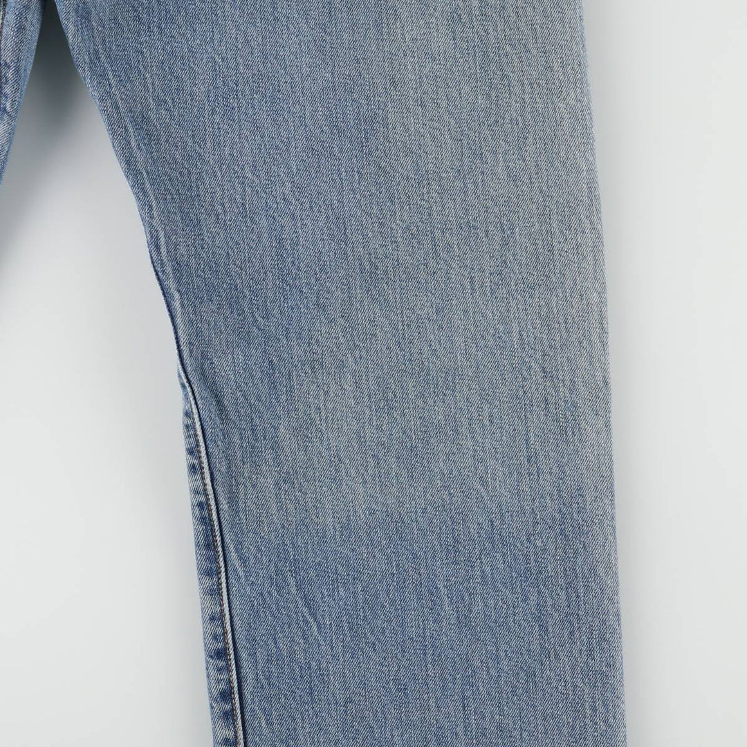 00'S Levi's 00501-0194 Straight denim pants for men, size W32 cotton blue type Vintage Second Hand