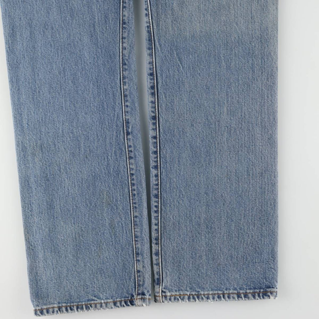 00'S Levi's 00501-0194 Straight denim pants for men, size W32 cotton blue type Vintage Second Hand