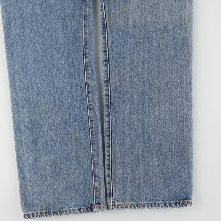 00'S Levi's 00501-0194 Straight denim pants for men, size W32 cotton blue type Vintage Second Hand