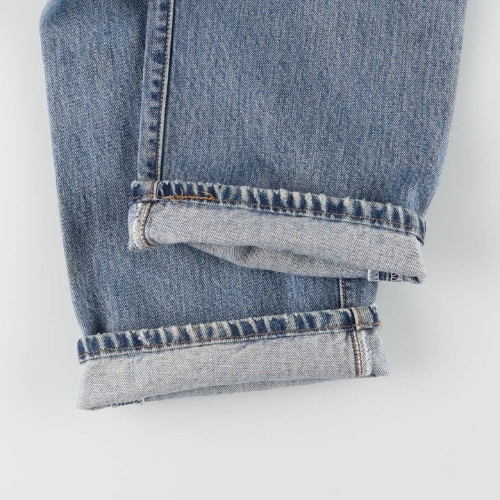 00'S Levi's 00501-0194 Straight denim pants for men, size W32 cotton blue type Vintage Second Hand