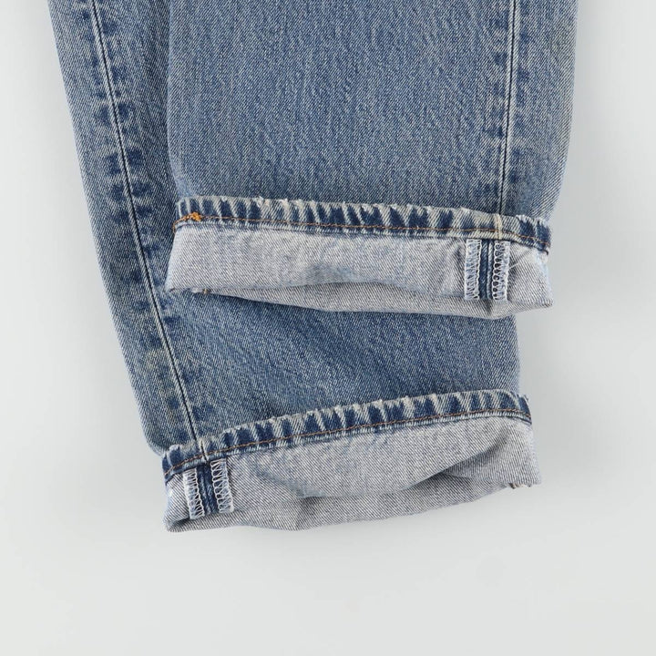 00'S Levi's 00501-0194 Straight denim pants for men, size W32 cotton blue type Vintage Second Hand