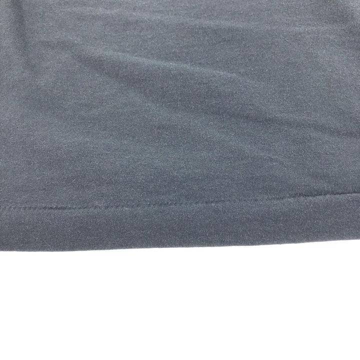 90'S Fruit of the Loom Wolf Pattern Animal T-shirt Made in USA Men's Medium Vintage cotton black type Vintage Second Hand
