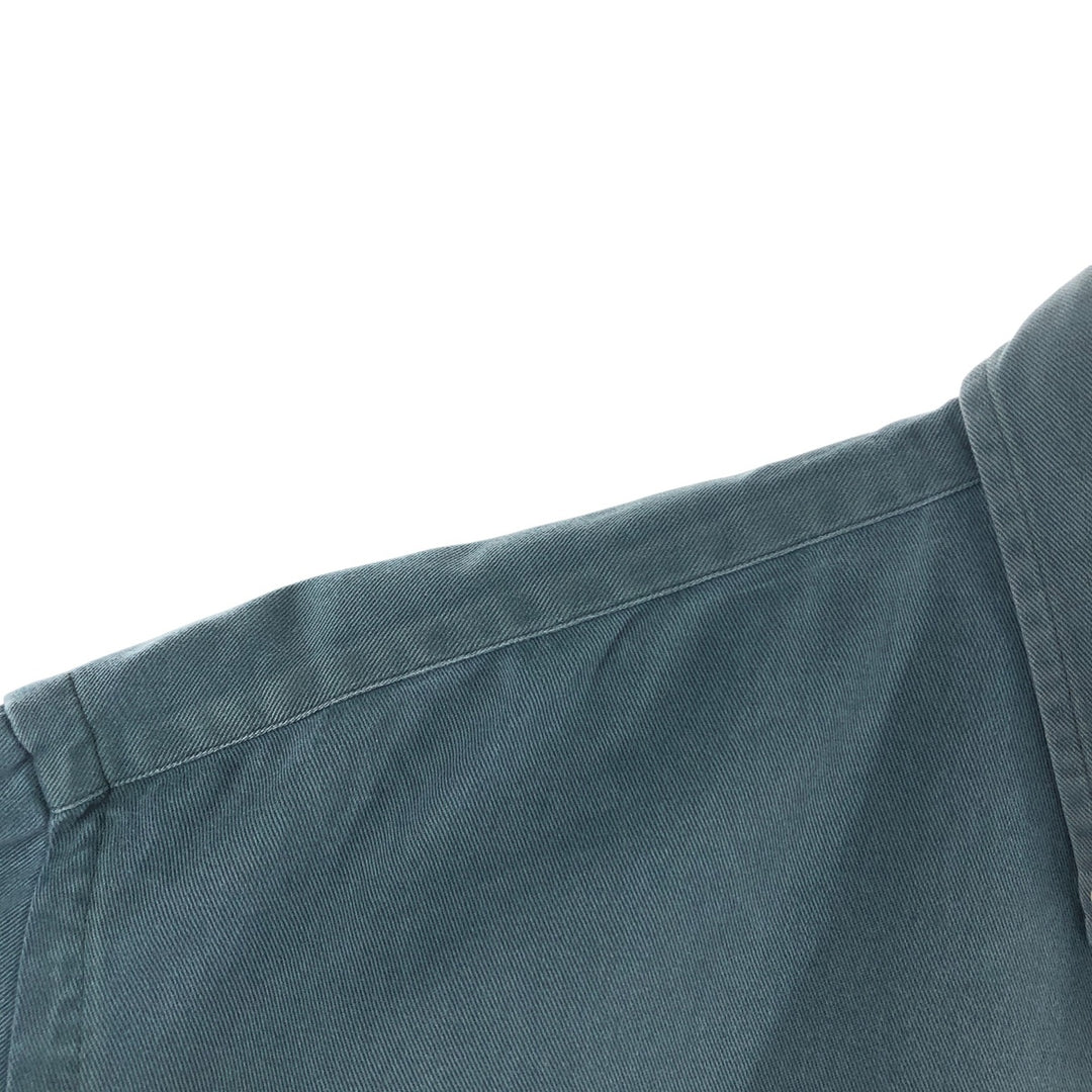 Ralph Lauren BLAIRE long sleeve button down shirt, men's size L cotton blue type Vintage Second Hand