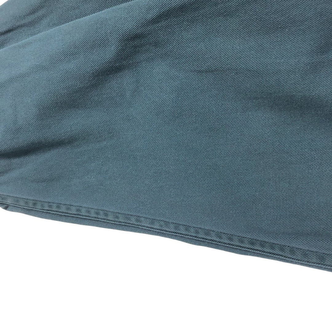 Ralph Lauren BLAIRE long sleeve button down shirt, men's size L cotton blue type Vintage Second Hand