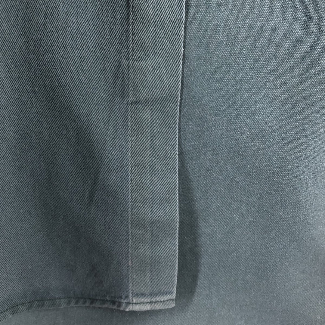 Ralph Lauren BLAIRE long sleeve button down shirt, men's size L cotton blue type Vintage Second Hand