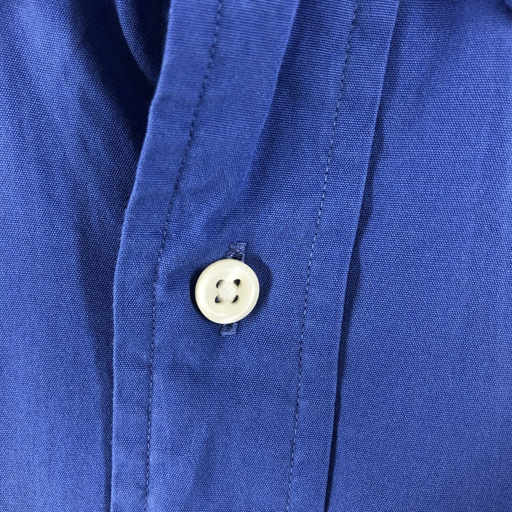 Ralph Lauren Classic Fit Long Sleeve Button Down Shirt Men's XL cotton blue type Vintage Second Hand