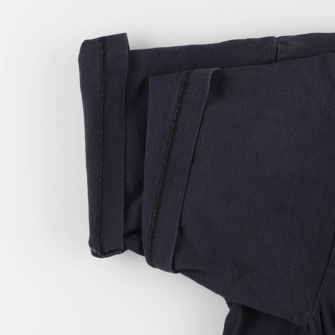 00'S Harley-Davidson Motorcycle Bike T-shirt Made in USA Men's L size cotton black type Vintage Second Hand